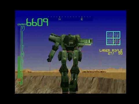 Armored Core (PS1) -  Mission 23: Destroy Plane Computer