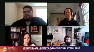 MIT Bitcoin Expo 2021: The New Normal - Recent Developments in Bitcoin Core