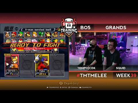 TMT 38 - Squid (Falco) VS TEMPO|CDK (Fox) - SSBM Grands - Smash Melee