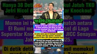 Download lagu Hanya 38 Detik, El Rumi Pukul TKO Jefri Nichol di Laga Superstar Knockout mp3