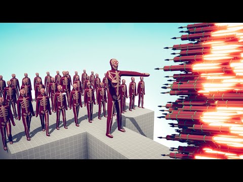 COLOSSAL TITAN ARMY vs EVERY GOD - TABS | Totally Accurate Battle Simulator
