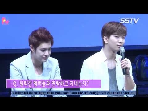 [Vietsub] 150609 MBLAQ @ 'Mirror' Showcase