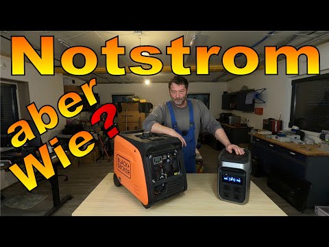 Notstromaggregat ans Hausnetz anschließen 😱was brauch ich für meinen Notstrom 🤔⚡Freunde des Stroms⚡