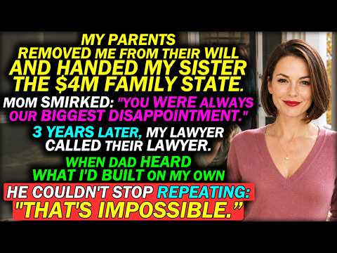 My Parents Gave My Sister the $4M Estate — Three Years Later My Firm Bought It Back