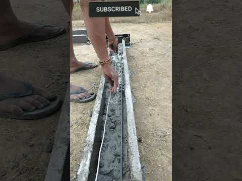 how to making cement pilar #amazing cement idea #cement #concert #shorts //