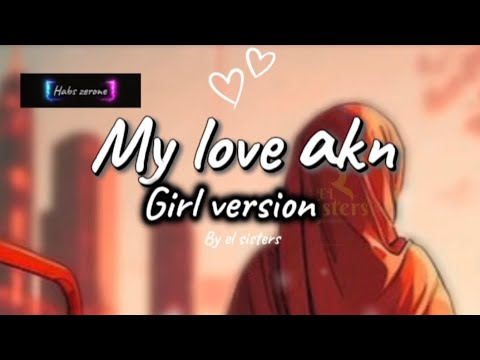 My love akn | Girl version cover (Maranao song)