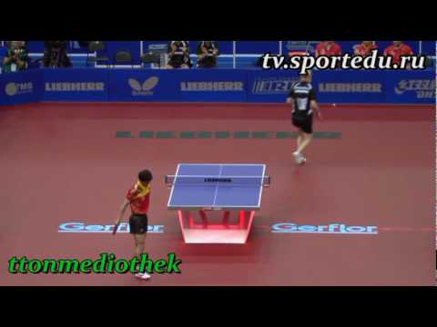 WTTTC-2010. 30 May.  Finals. Man: GERMANY vs CHINA. Suss vs Zhang