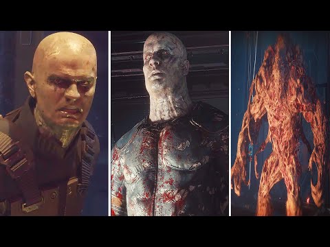 The Callisto Protocol - Captain Ferris Full Transformation Progress From Human To Alpha Monster