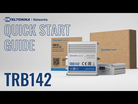 Teltonika TRB142 4G LTE RS232 Gateway