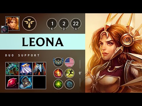 Leona Support vs Rell - NA Challenger Patch 25.17