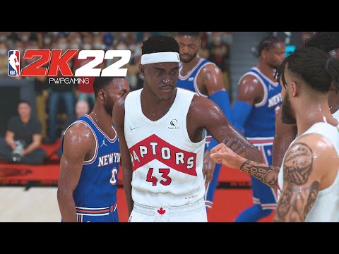 New York Knicks vs Toronto Raptors | NBA 2K22 Current Gen Gameplay