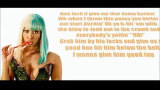 Lil Wayne ft. Nicki Minaj - Knockout (lyrics)