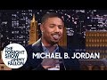 Michael B Jordan On Push Ups With Lupita Nyong O And Not Saying Wakanda Forever