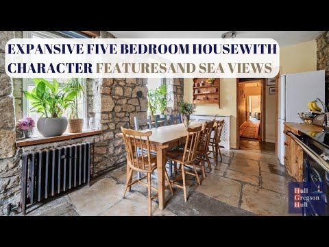 CHARMING FIVE-BEDROOM PROPERTY WITH UNIQUE CHARACTER AND COASTAL OUTLOOK