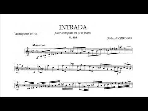 Arthur Honegger: Intrada (Ole Edvard Antonsen, trumpet)