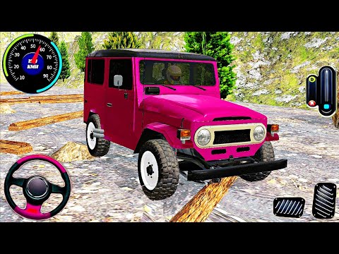 Off road king - Jeep 4x4 Car Driving In Mountain Gameplay 