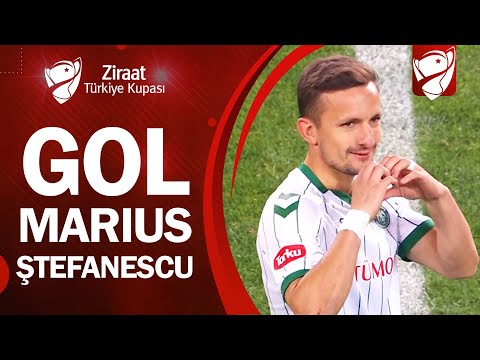 GOL Marius Ştefanescu | Konyaspor 1-0 12 Bingölspor | Ziraat Türkiye Kupası 3. Tur Maçı