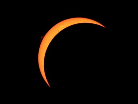 Painting a picture of the solar eclipse in Europe: 