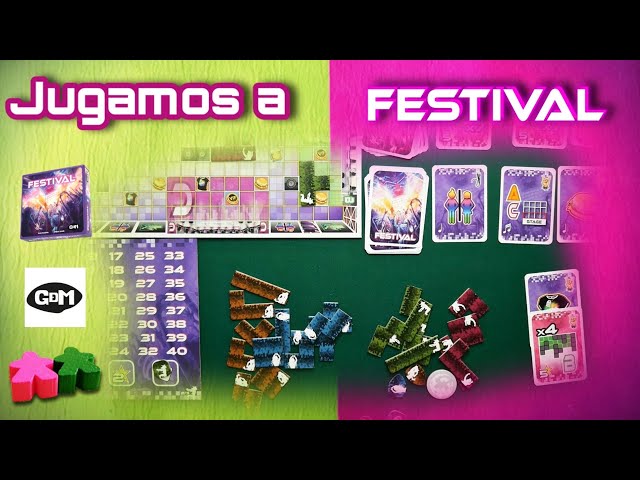 Vídeo relacionado con GDM Games (GDMG6 - Festival- Juego de Mesa - Medium Strategy Game - De 2 a 4 Jugadores - a Partir de 8 años. 20 min., GDM2149