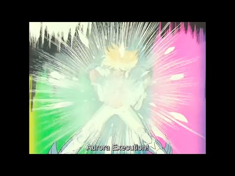 Hyoga du Cygne vainc Hagen de Merak avec l'Execution de l'Aurore (Aurora Execution) - Saint Seiya