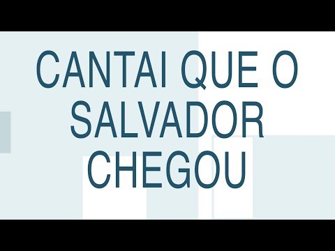 Cantai Que O Salvador Chegou - R.R. Soares