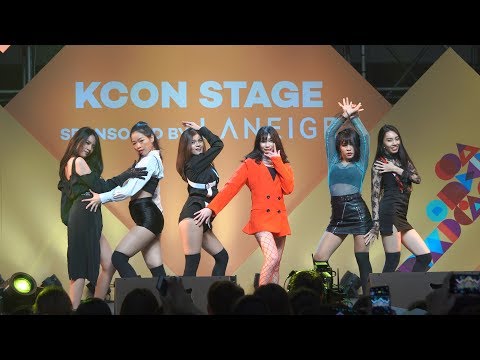 180929 Valentia cover KPOP - LATATA ((G)I-DLE) @ [KCON 2018 THAILAND] COVER STAR K (Semi-Final)