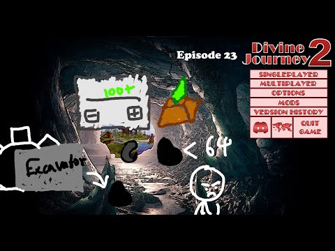 Divine Journey 2 - Ep23: Best XP storage ever