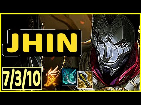 JHIN VS VARUS - 7/3/10 KDA ADC GAMEPLAY CHALLENGER I