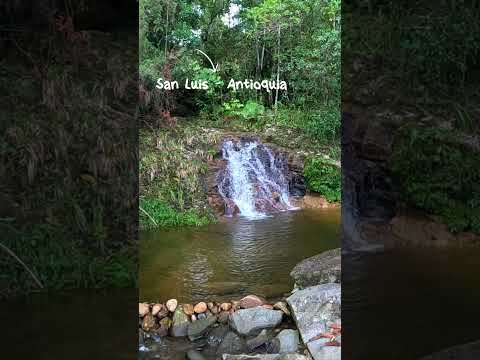 San Luis y San Carlos Antioquia Riqueza hídrica. Travesía El  Reencuentro