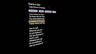 Download lagu Mentahan Ccp lirik Google God Is A Girl mp3