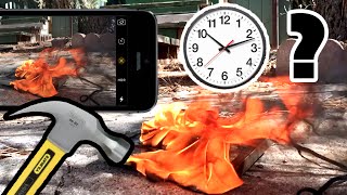 Bored Smashing - More Clocks! (iPhone SE Slo-Mo Te
