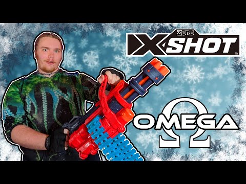 Скорострельный бластер Zuru X-Shot Excel Omega ZURU RedDart
