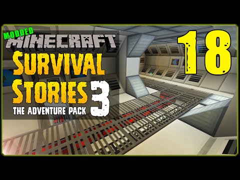 Minecraft Modded | Survival Stories 3 [S1E18] - Corridor Progress!