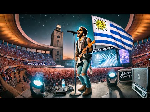 Lenny Kravitz Estadio Centenario 1 de diciembre 2024 Montevideo Uruguay