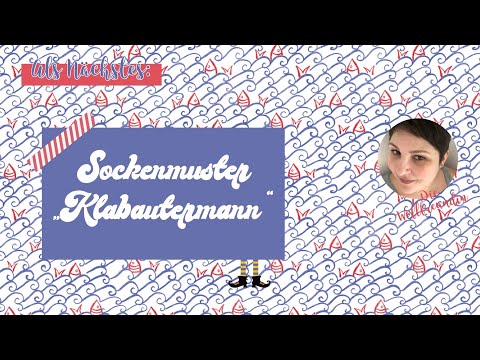 Sockenmuster „Klabautermann“ - kommt in den nächsten Tagen!