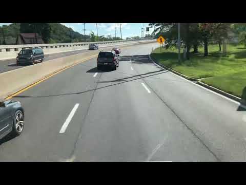 Cumberland MD Maryland I-68 west August 2023