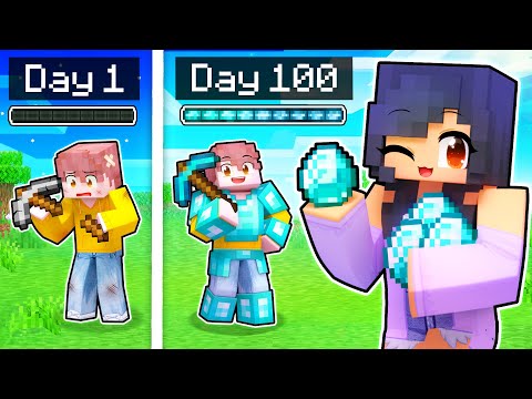 100 DAYS Of Helping My FRIENDS In Minecraft!