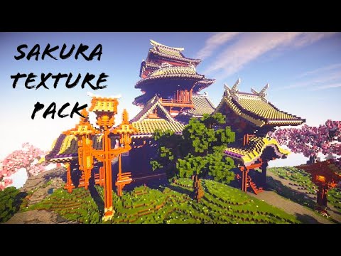 SAKURA TEXTURE PACK - MINECRAFT MCPE