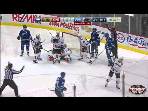 Canucks vs Blackhawks Highlights 11/23/14