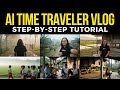 Create A Time Travel Vlog With AI