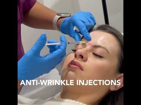 Botox anti-wrinkle injections procedure #shortsvideo #beauty #botox #skincareroutine