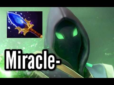 Miracle - 9k Rubick Aghanims Scepter Steal Brain -  MMR Gameplay Dota 2