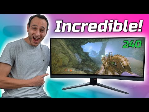 An Unbelievable Ultrawide Gaming Monitor! AOC Gaming CU34G4Z (1440p 240Hz)