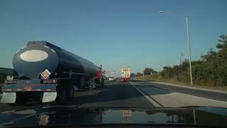 Chicago I-55 Highway Plainfield (No Talk, No Music) 4K POV ASMR