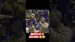 #rayj look like #bowwow was gettin&#39; on his last nerve! WTH #treysongz back there doin?