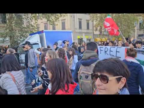 La manifestazione a Firenze (riprese: Marco Burchi)