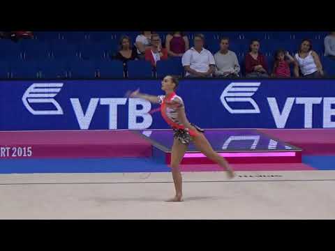 Sara KRAGULJ (SLO) clubs - 2015 Stuttgart worlds Qualifs