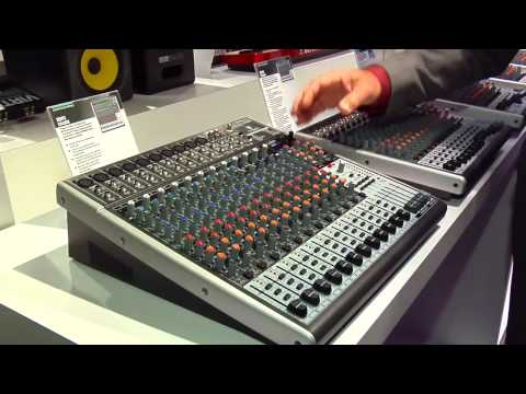 Демонстрация микшерных пультов Behringer из серии Xenyx
