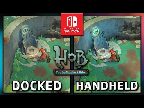 Hob: The Definitive Edition | Docked & Handheld | Frame Rate Test on Switch