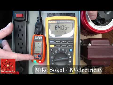 Mike Sokol / RVelectricity Quick-Tip: Klein RT250 voltage check